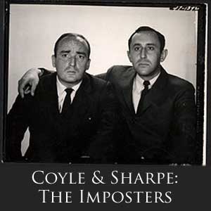Coyle & Sharpe: The Imposters Logo
