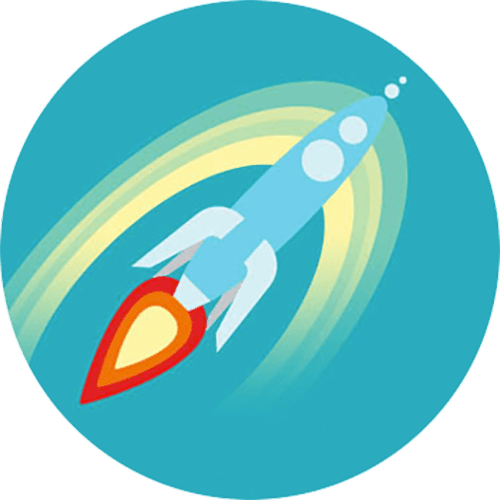 Rocket Logo Signifying Bonus Content